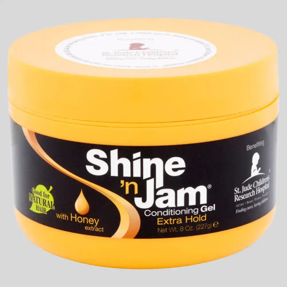 SHINE n JAM CONDITIONING GEL-8OZ EXTRA HOLD - D' Mayra Beauty Supply