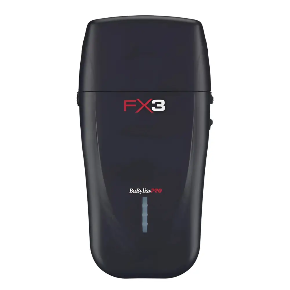 BaBylissPRO FX3 Black Double Foil Cordless Shaver #FXX3SB