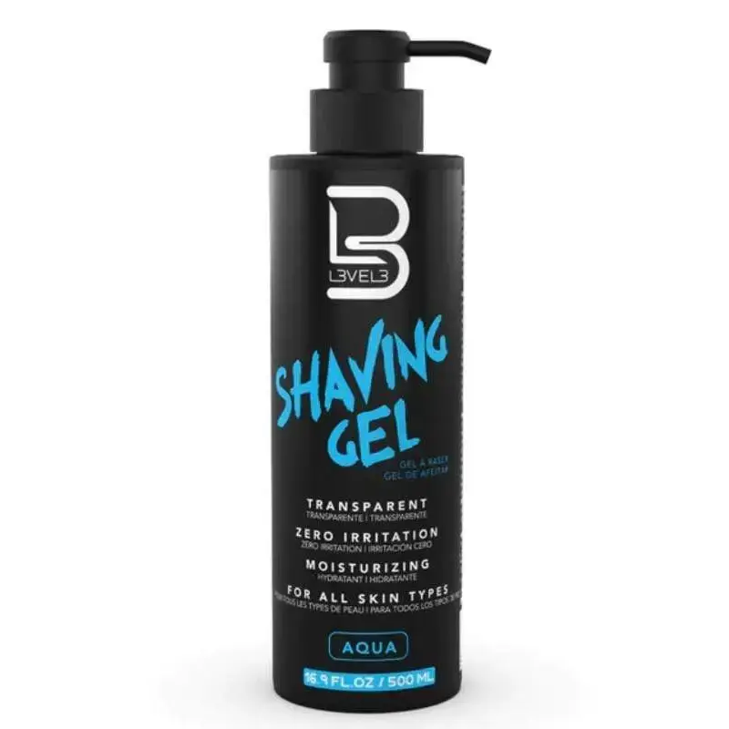 L3VEL3 Transparent Shaving Gel 500ml