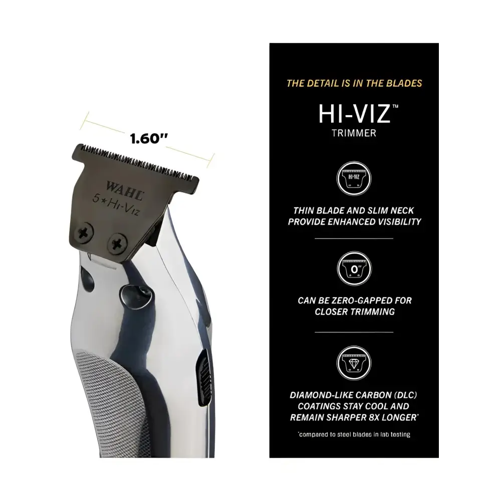 Wahl 5 Star HI-VIZ Cordless Trimmer #3023699